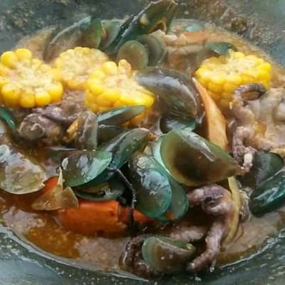Kerang Ijo Saos Padang