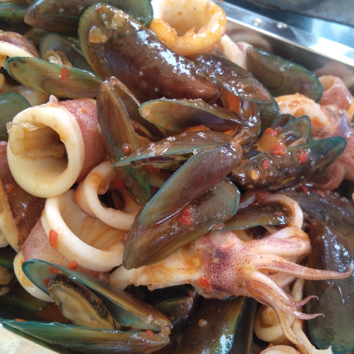 Kerang Mix Cumi 