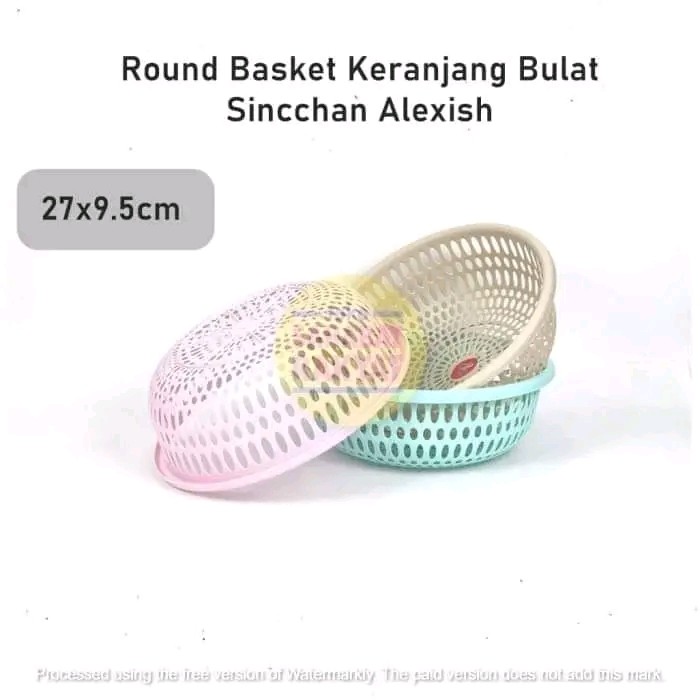 Keranjang Sayur Buah Bulat Alexish Shinchan 127