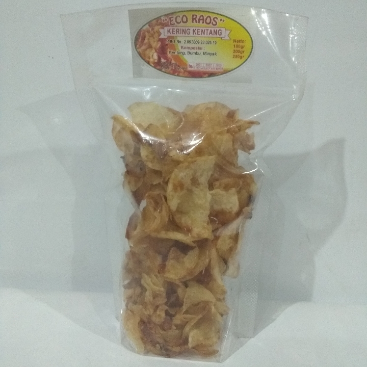 Kering Kentang Eco Raos 100gram