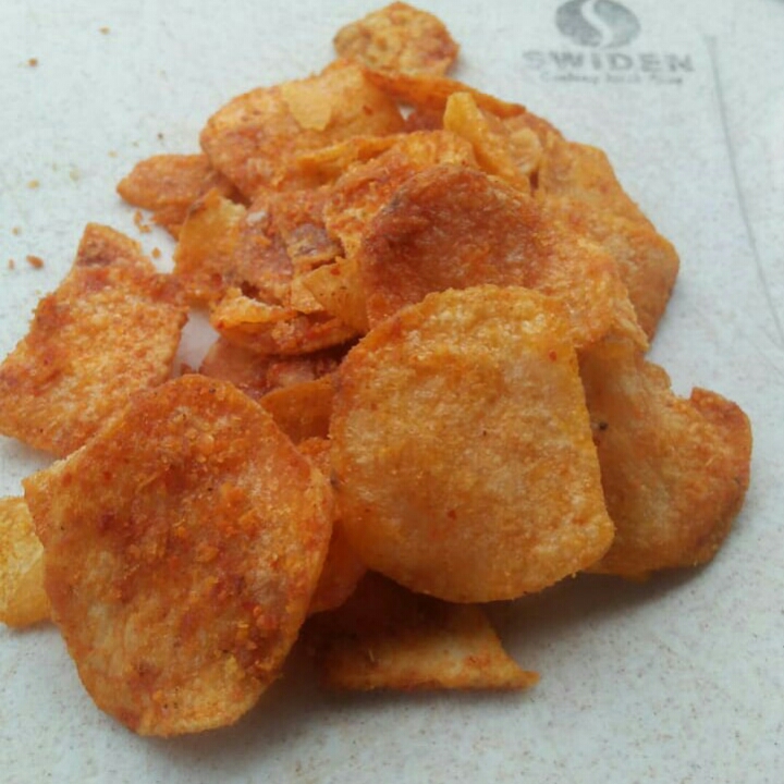 Keripik Kentang Balado Homemade