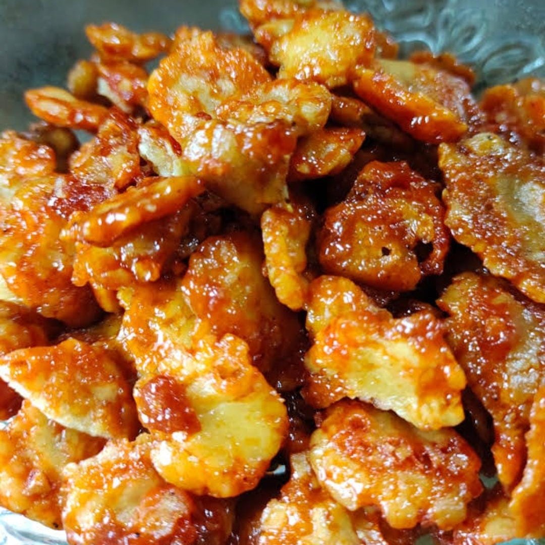 Keripik Melinjo Pedas Manis