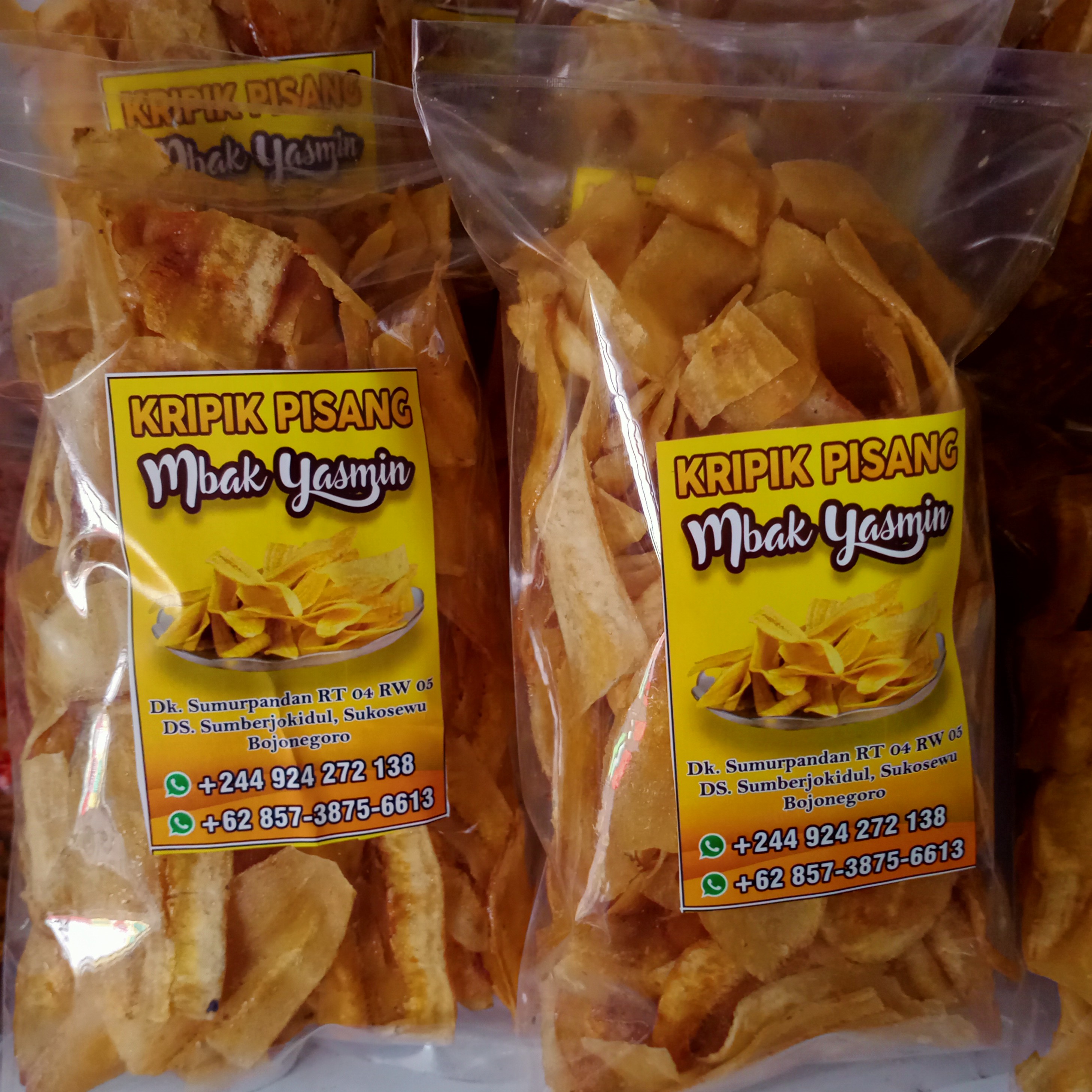 Keripik Pisang Yamin besar