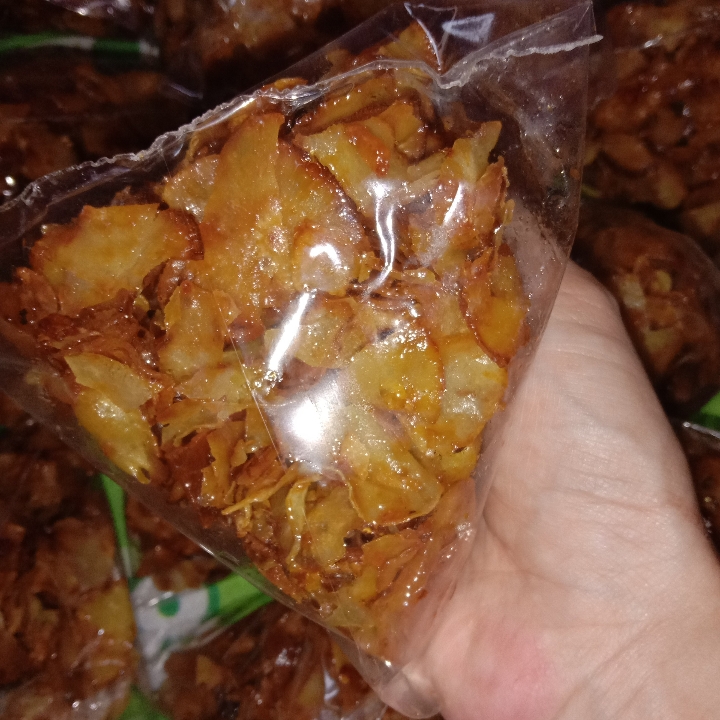 Keripik Singkong Rasa Pedas Manis Caramel