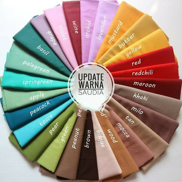 Kerudung Rawis Segi Empat
