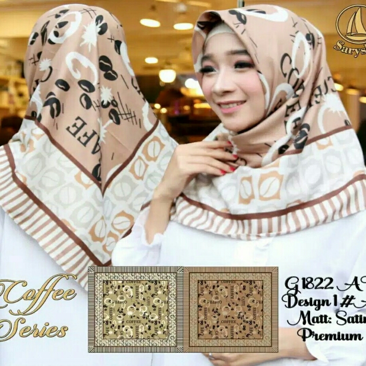 Kerudung Segi Empat Premium