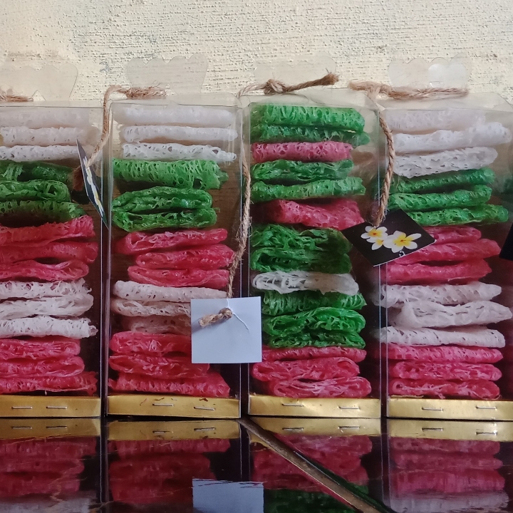 Kerupuk Aras Aras golie