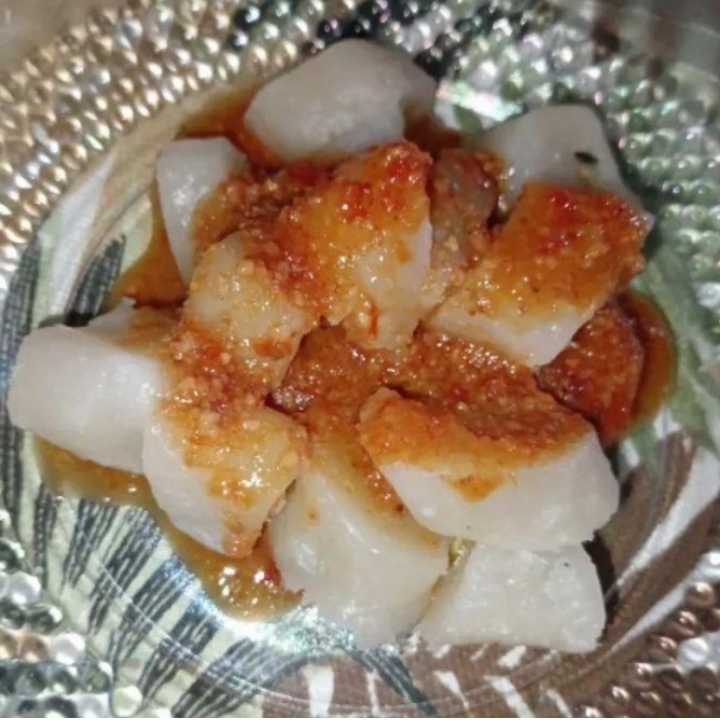 Kerupuk Basah Bunut Kukus