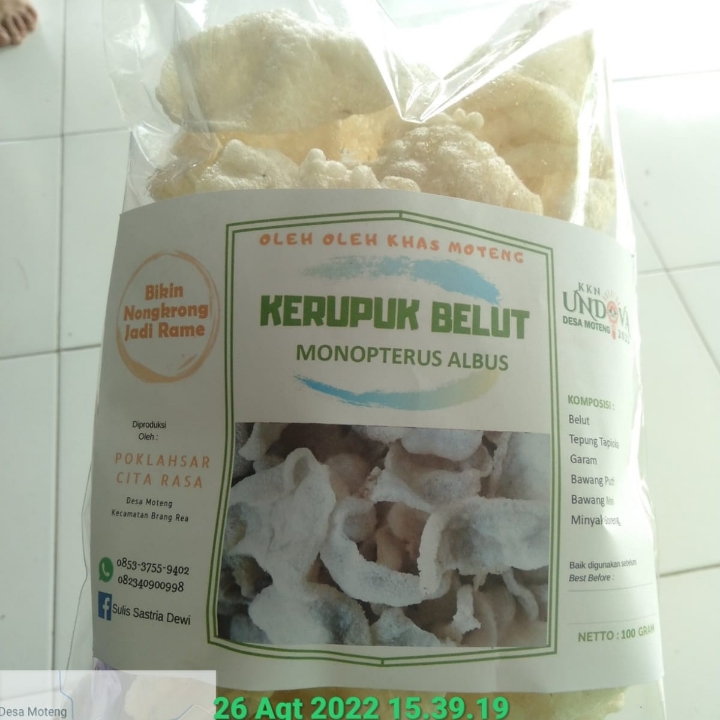 Kerupuk Belut