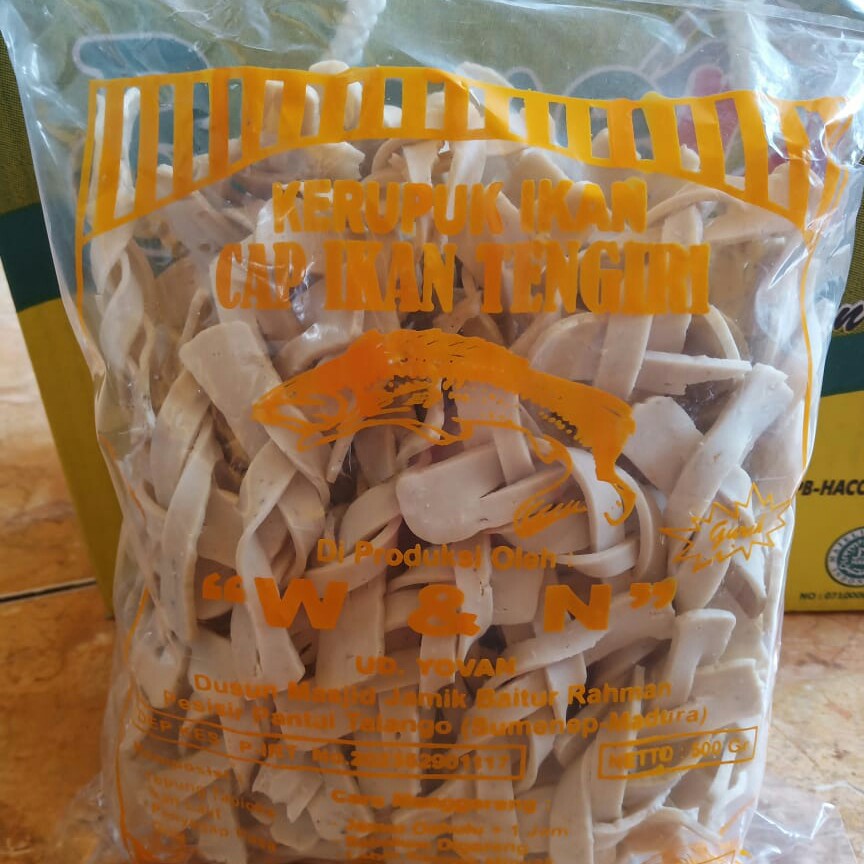 Kerupuk Ikan Kepang