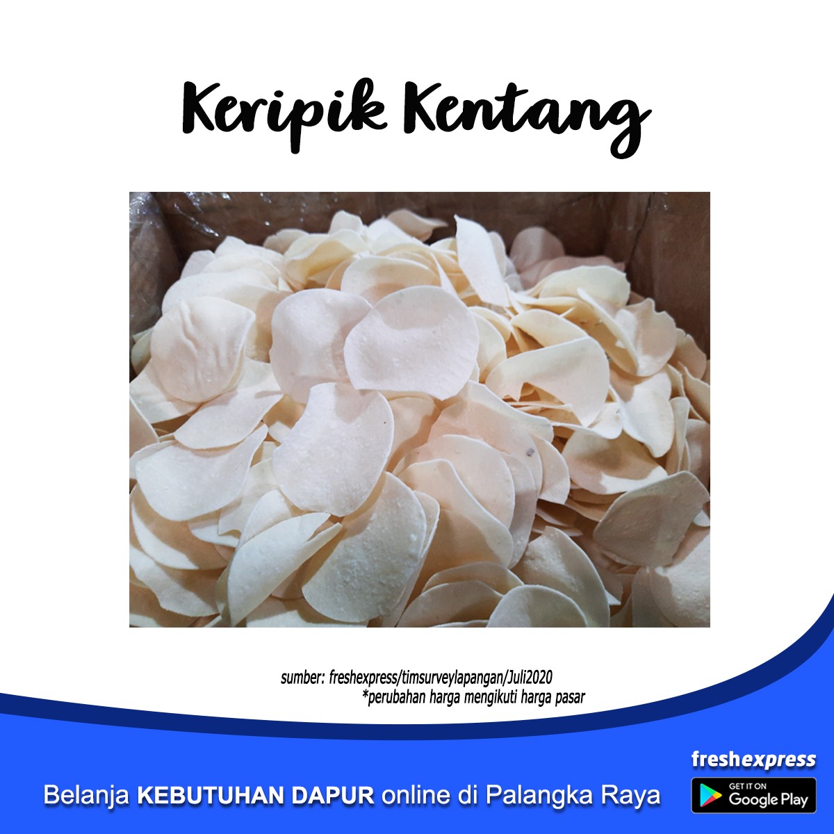 Keripik Kentang 500 Gram