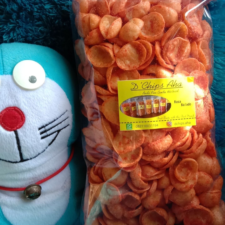 Kerupuk Kerang Balado 