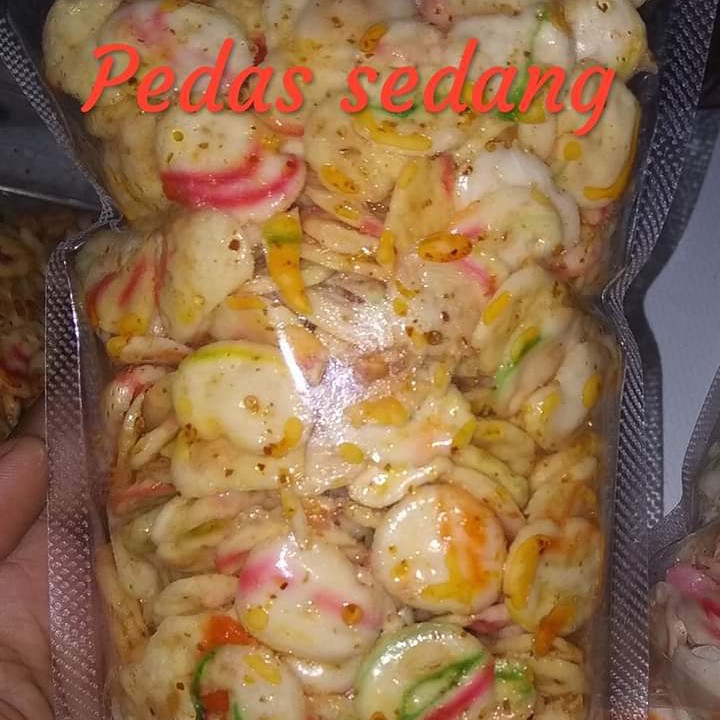 Kerupuk Seblak Bandung Rasa Pedas Sedang