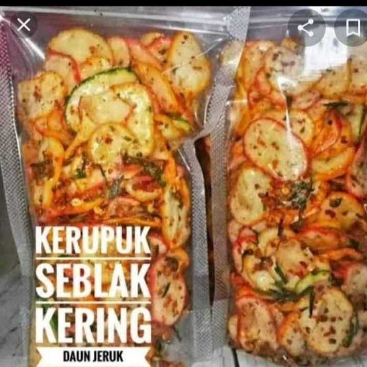 Kerupuk Seblak Kering