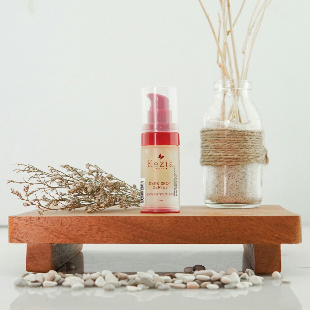 Kezia Glowing Golden Gel