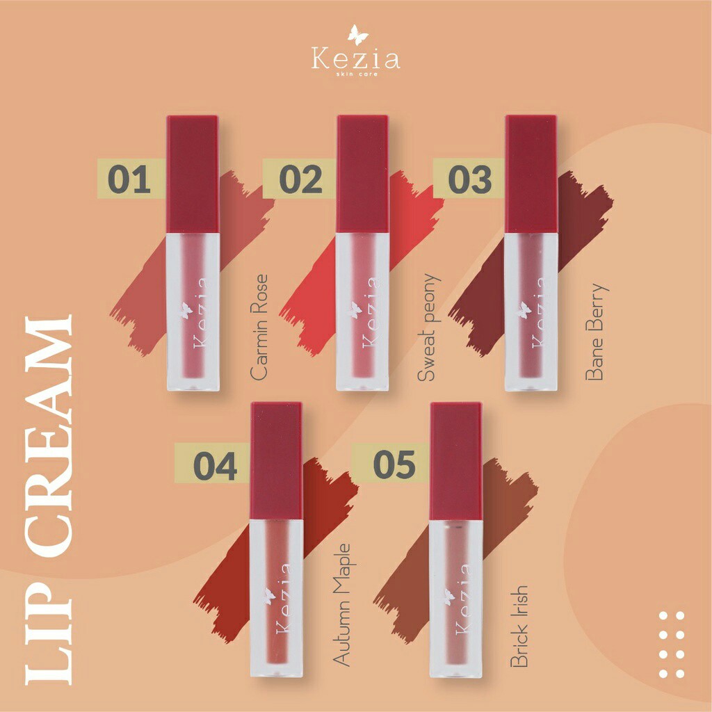Kezia LipCream - 03 Bane Berry 3