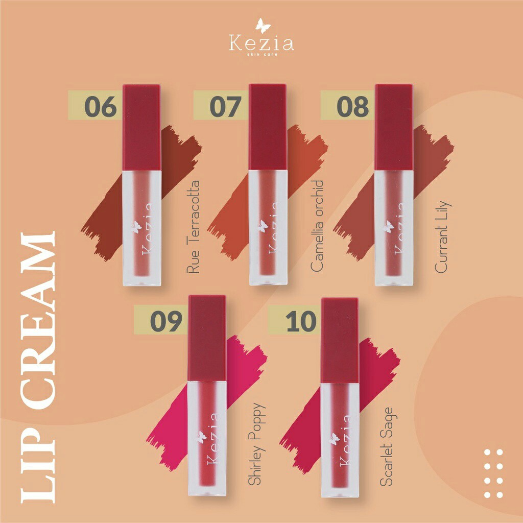 Kezia LipCream - 03 Bane Berry 4