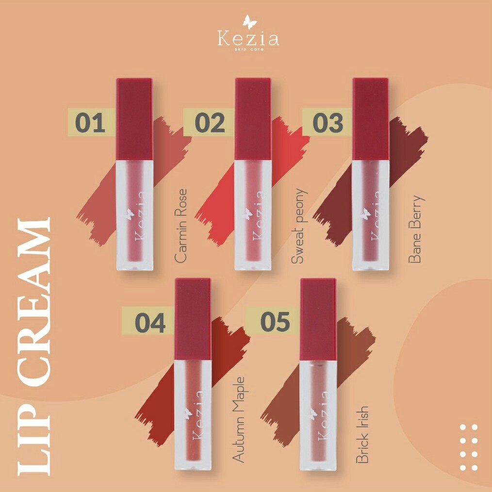 Kezia LipCream - 07 Camellia Orchid 3
