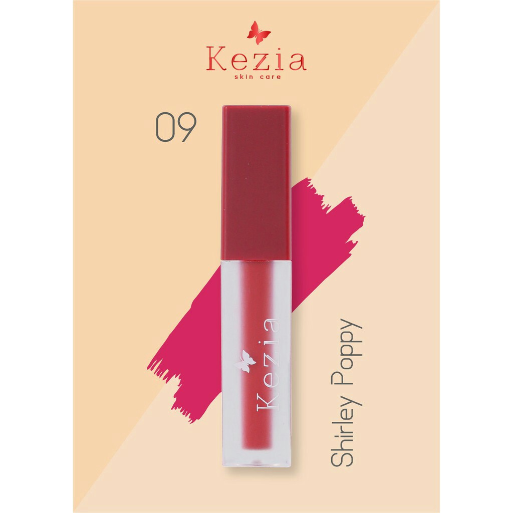 Kezia LipCream - 09 Shirley Poppy