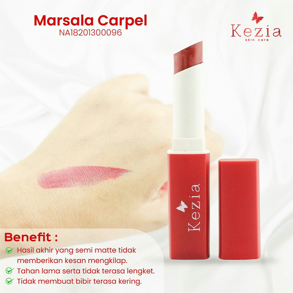 Kezia LipStick - 02 Marsala Carpel