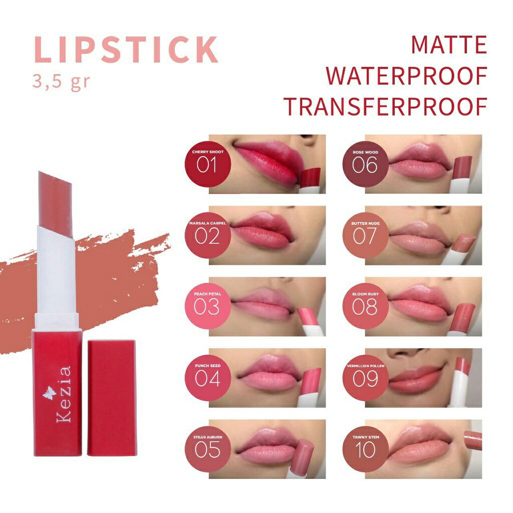 Kezia LipStick - 04 Punch Seed 4
