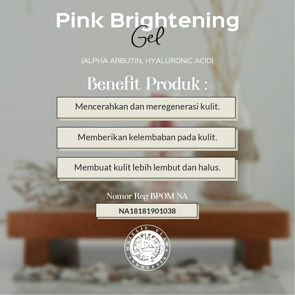 Kezia Pink Brightening Gel 3