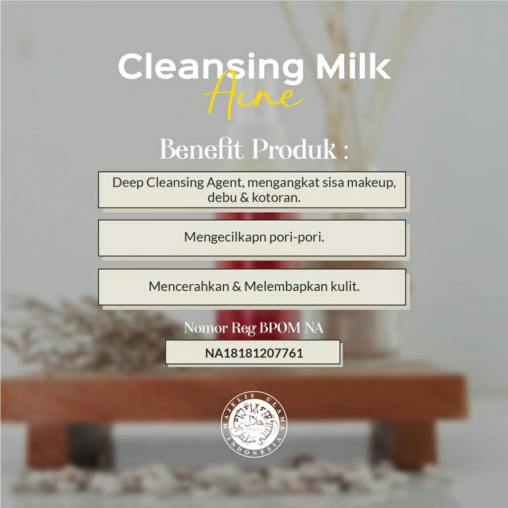 Kezia Skin Acne Cleansing Milk 3