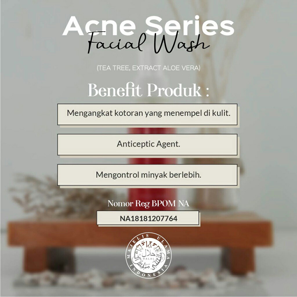 Kezia Skin Acne Facial Wash 3