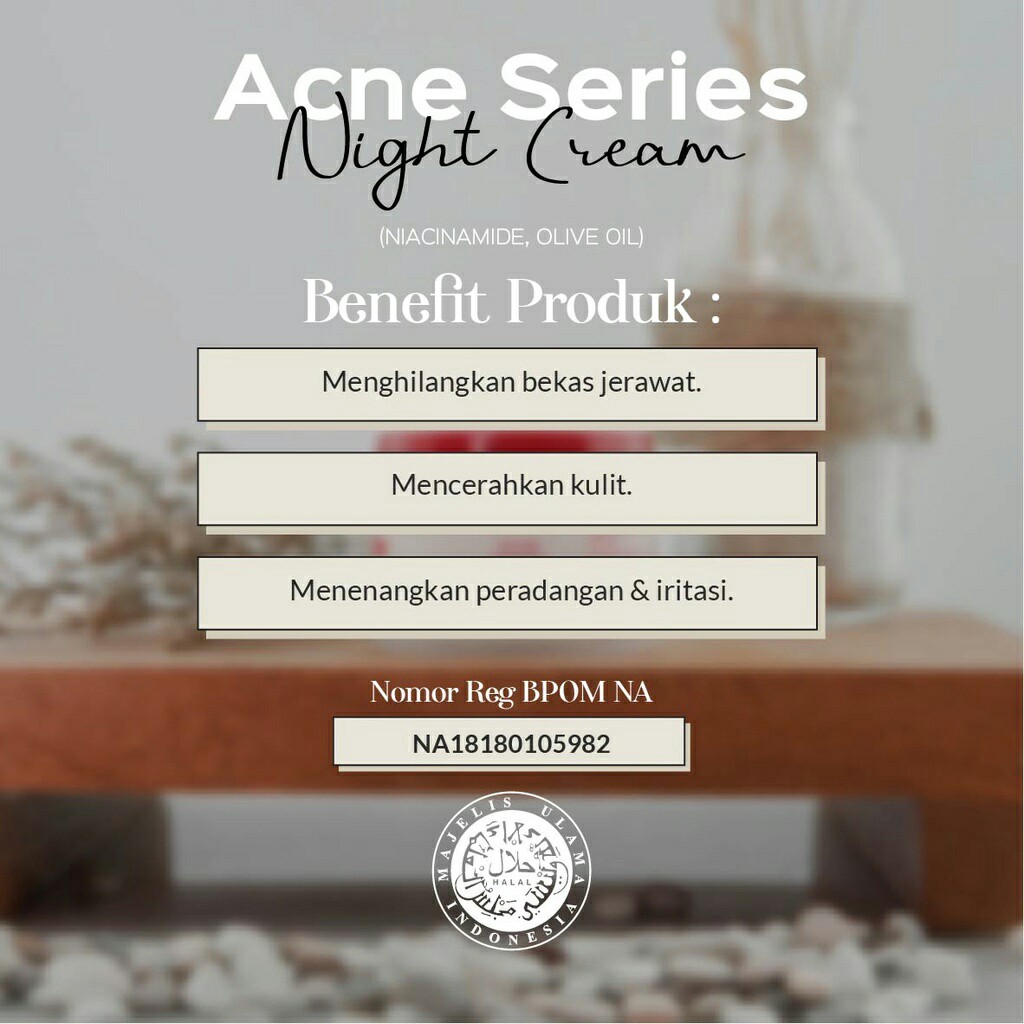 Kezia Skin Acne Night Cream 3