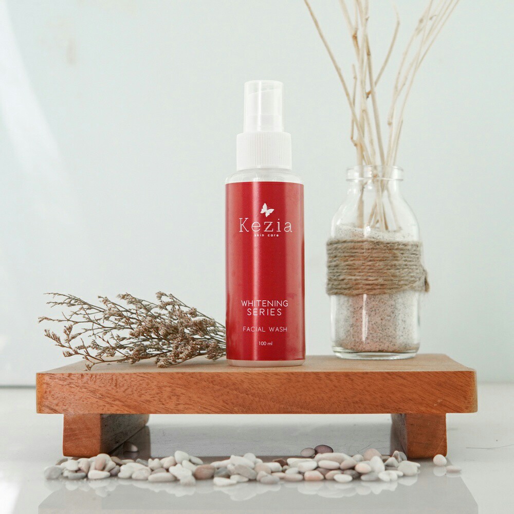 Kezia Skin Whitening Facial Wash