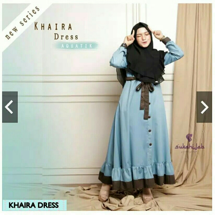 Khaira Dress Blue 
