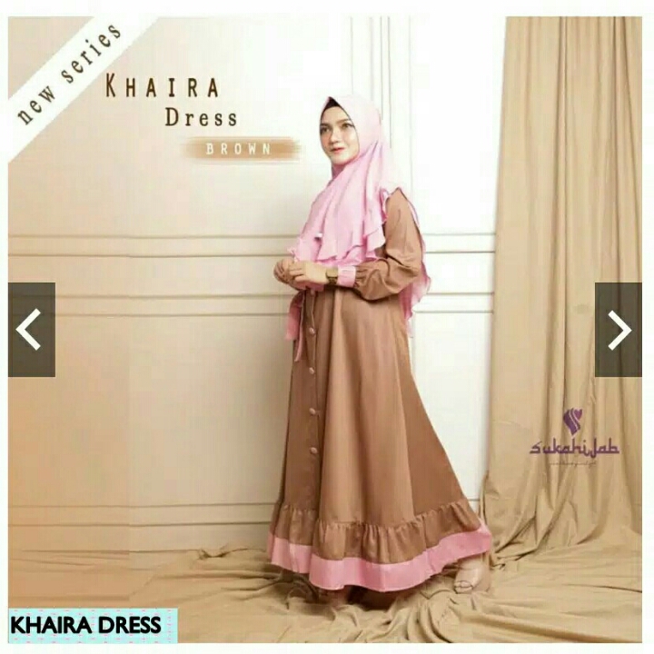 Khaira Dress Mocca