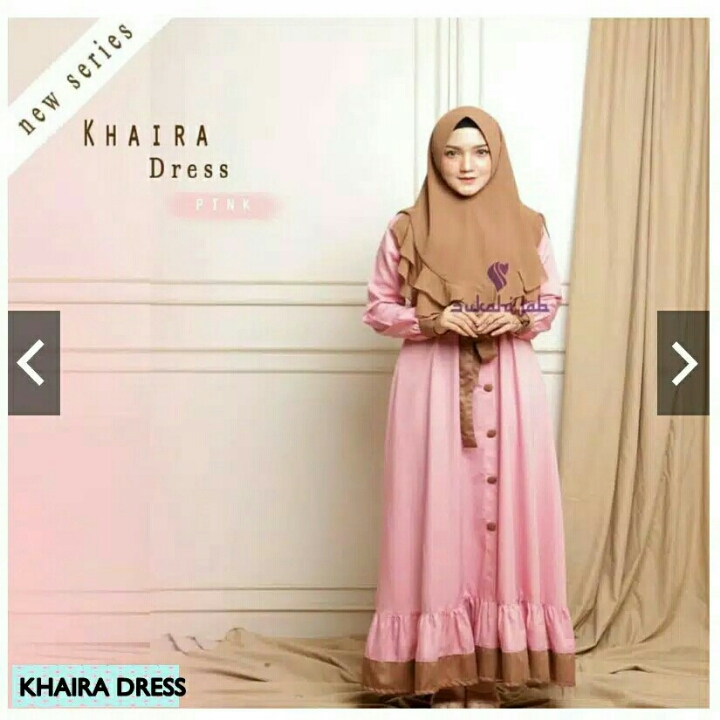 Khaira Dress Pink 