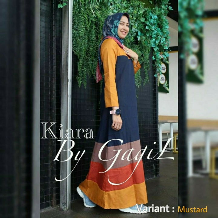 Kiara Dress  Gamis Wanita  Murah Wanita