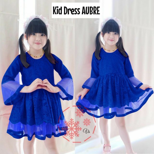 Kid Aubre Warna Biru Dan Dusty Usia 3-5 Tahun