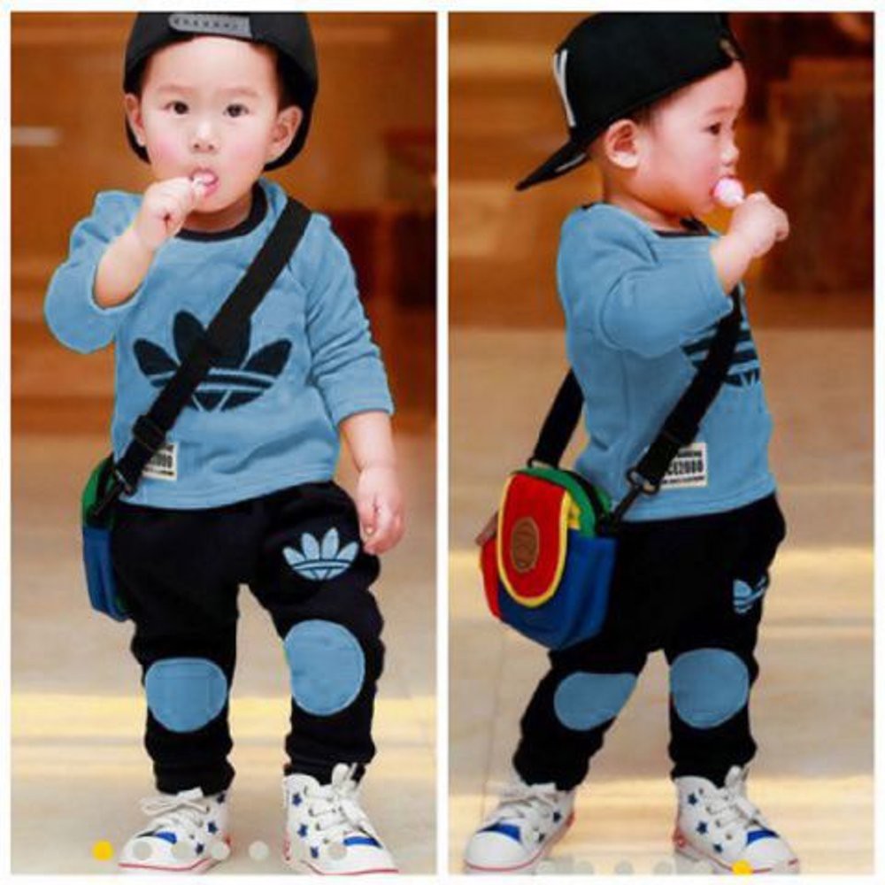 Kid Modas Warna Biru Tosca Dan Maroon Kisaran Usia 3-5 Tahun