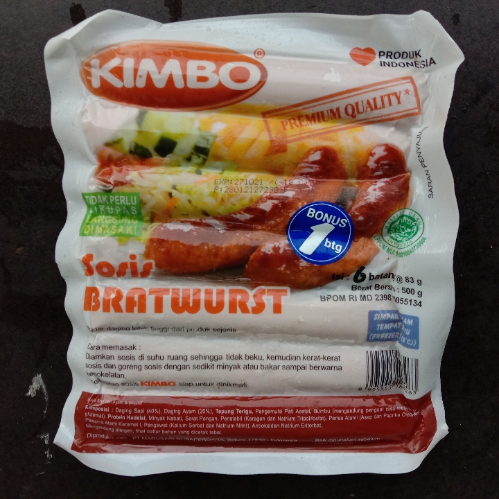 Kimbo Sosis Bratwurst