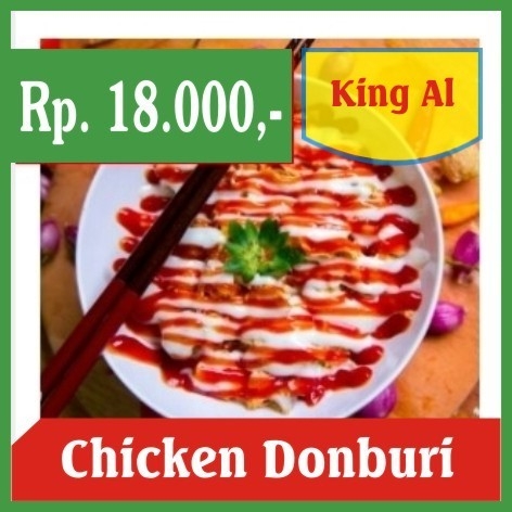 King Al-Chicken Donhuri dan Nasi