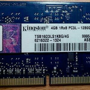 Kingston Sodim Pc12800 Ddr3