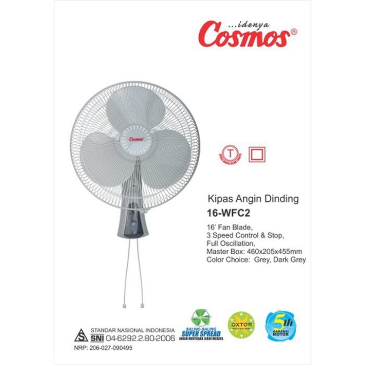 Kipas Angin Dinding 16-WFC
