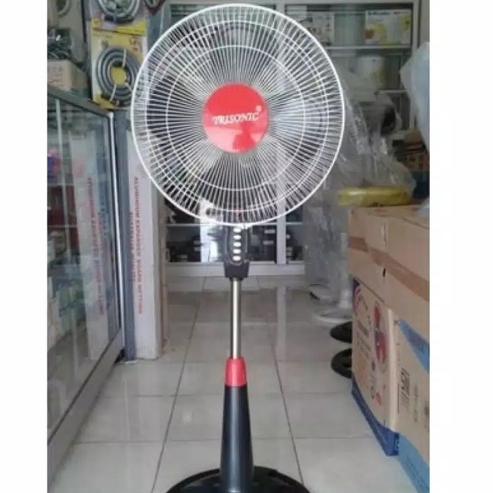Kipas Angin TRISONIC 1601 stand Fan 16 Inch