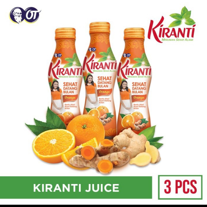 Kiranti Orange Juice isi 3 Botol
