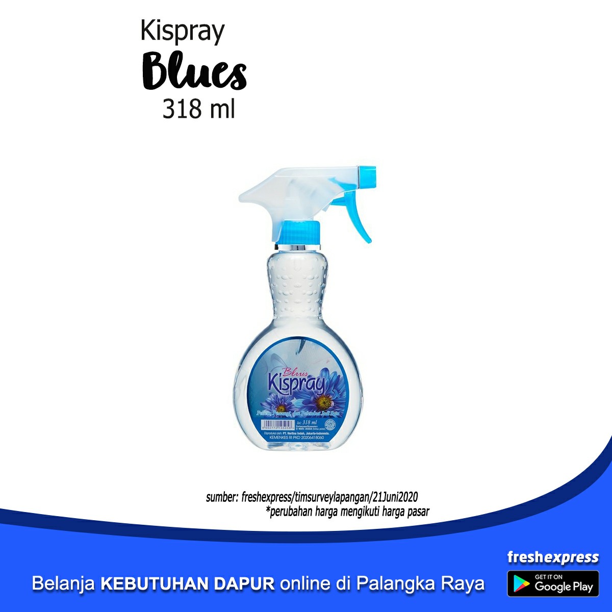 Kispray Blues 318 Ml