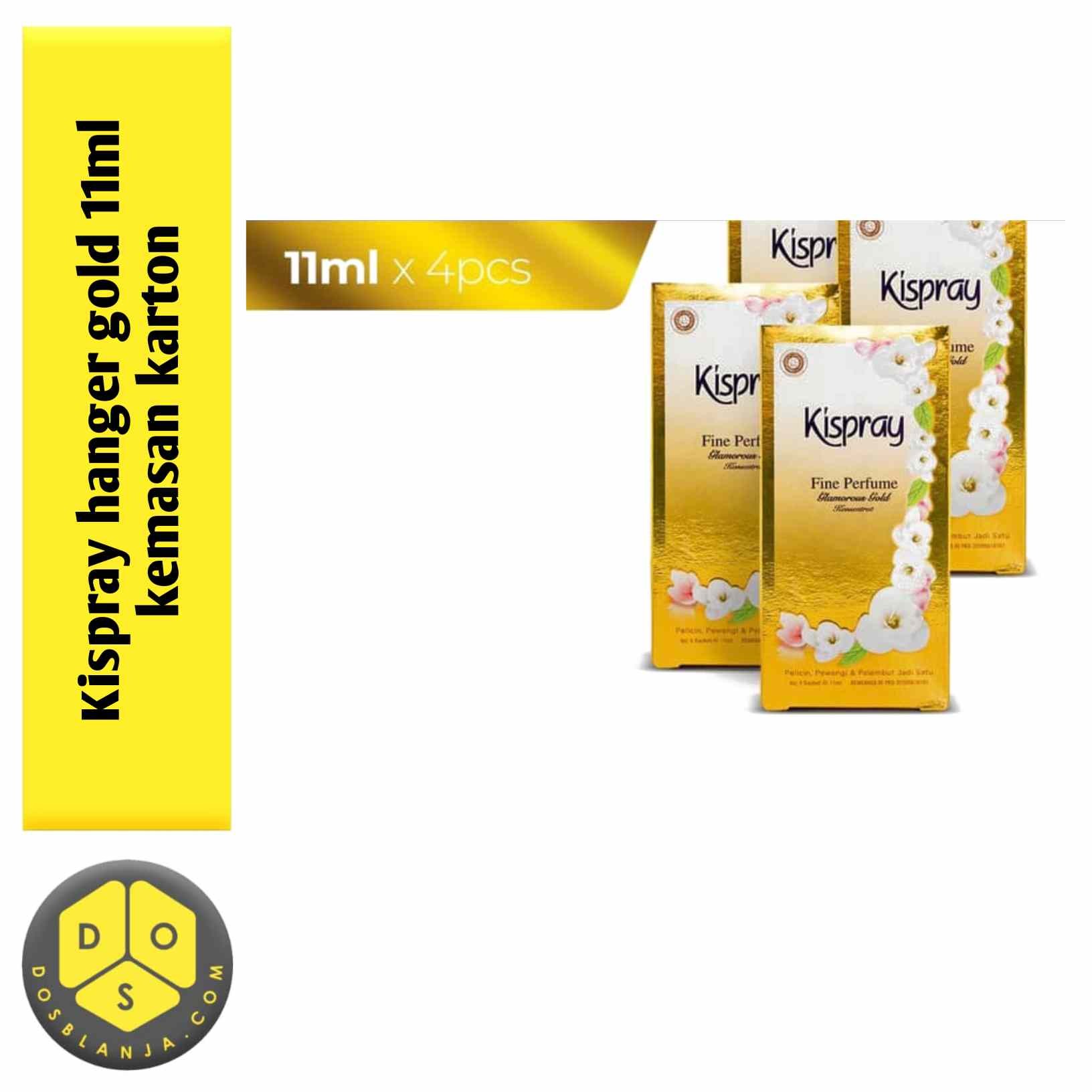 Kispray Hanger Gold 11ml