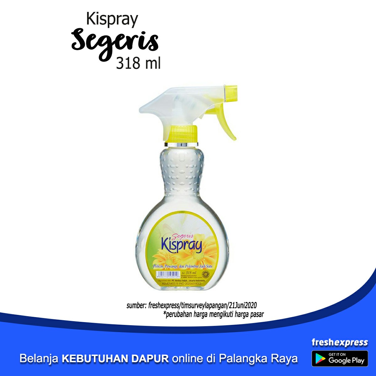 Kispray Segeris 318 Ml
