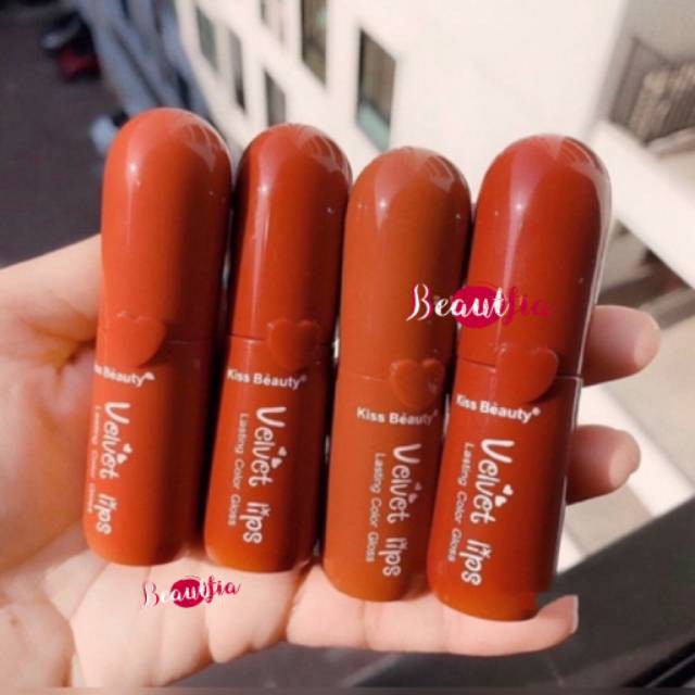 Kiss Beauty Velvet Lips Matte Lipcream 2
