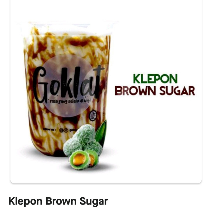 Klepon Brown Sugar