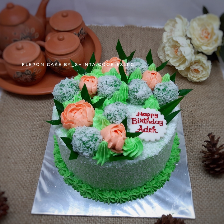 Klepon Cake