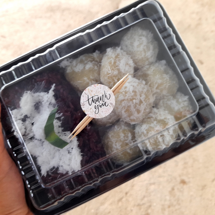 Klepon mix Jadah Ketan Hitam