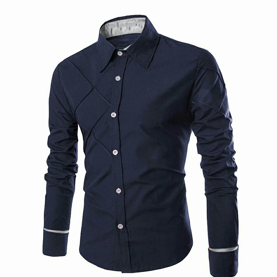 Kmp Kemeja X Man Warna Hijau Army Biru Navy All Size Fit L 3